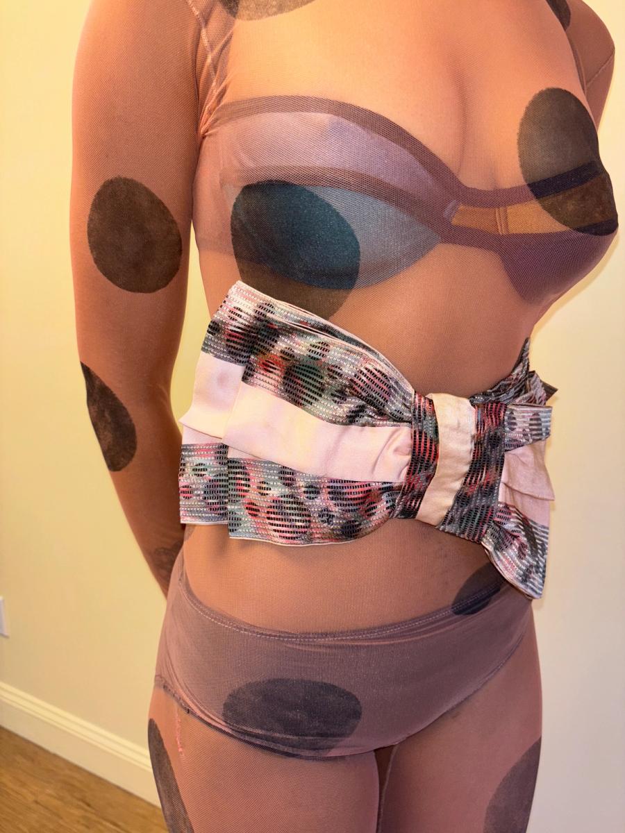 Antique Bubble Print Bow product image