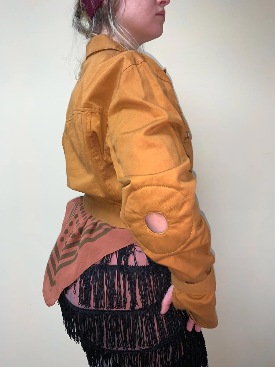 90s Junior Gaultier Cutout Jacket product image