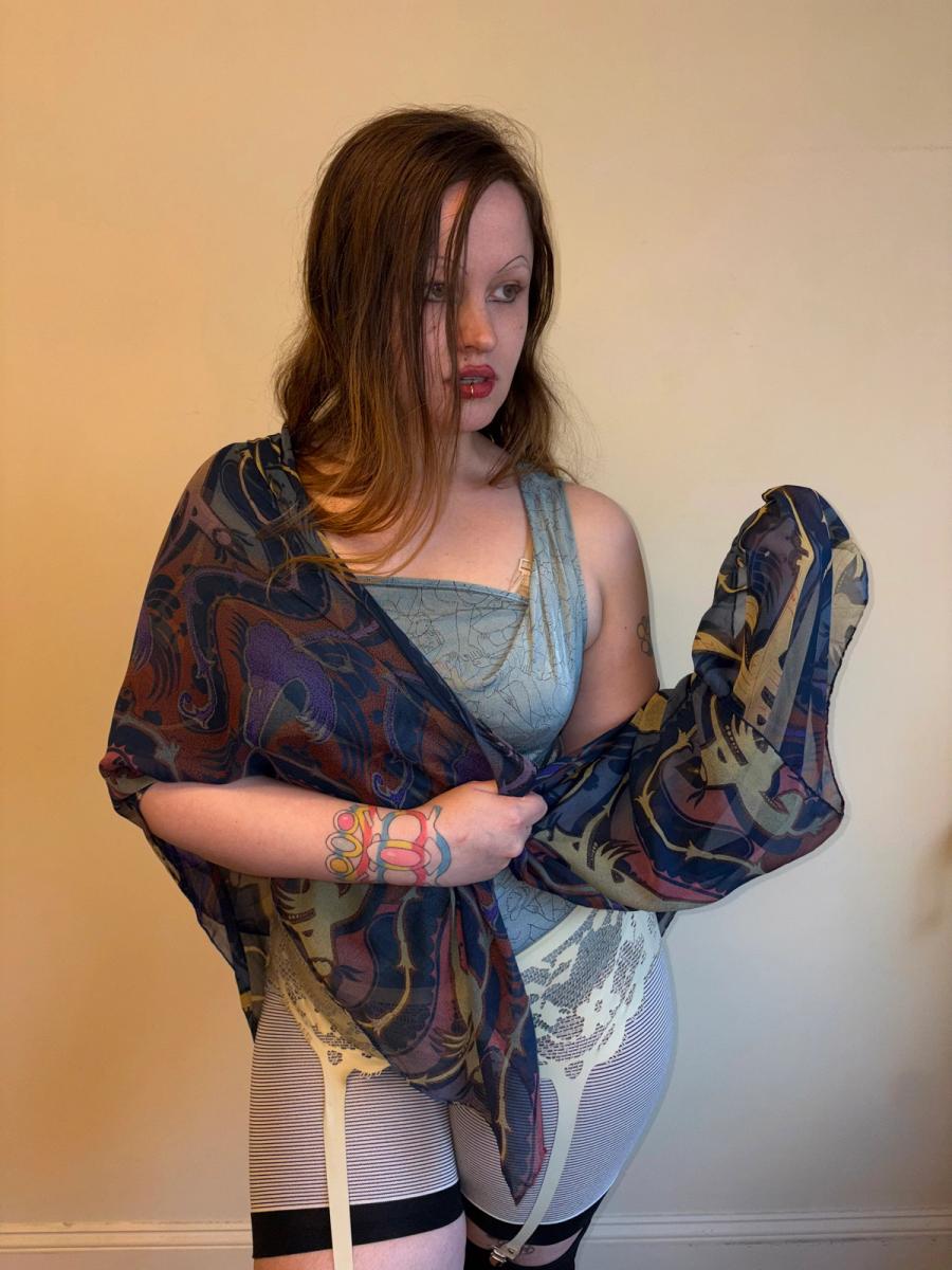 1993 Vivienne Westwood 'Grand Hotel' Oversized Shawl product image