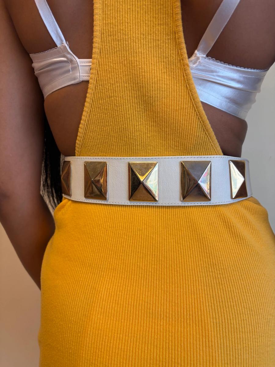 Vintage Angelo Tarlazzi Studded Belt product image