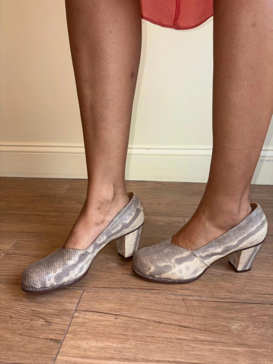 1940s Python Pumps product image