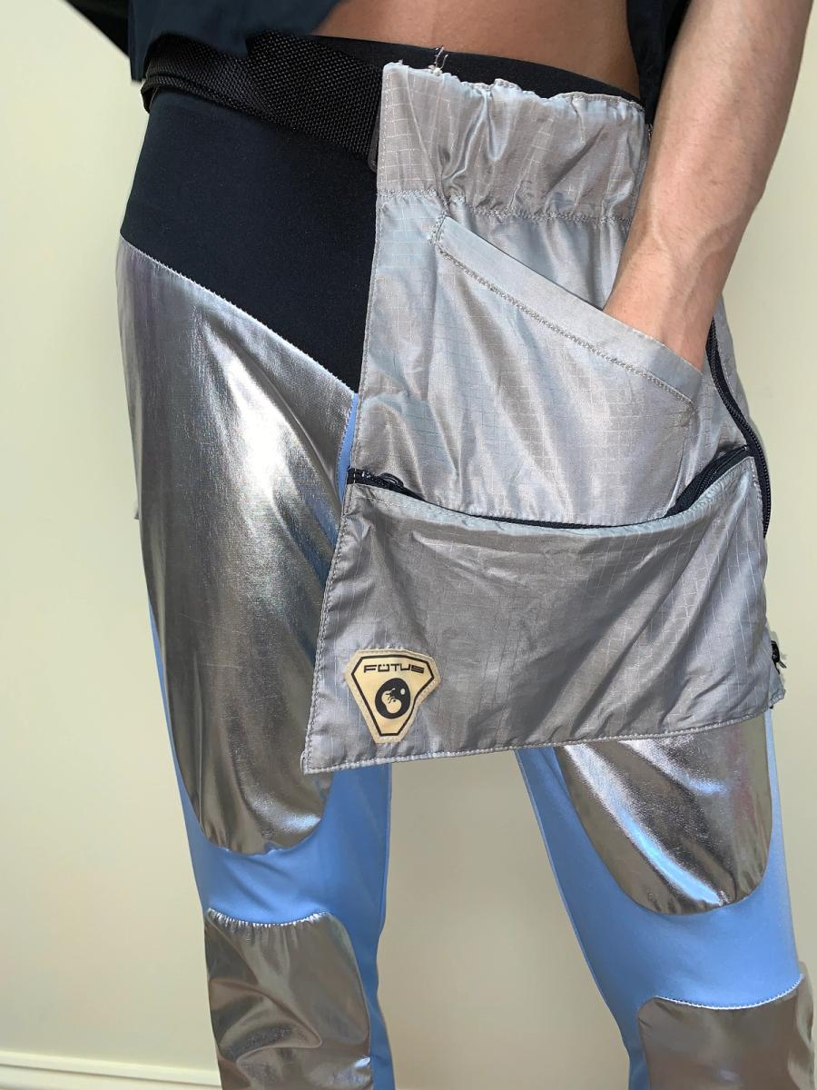 Silver Fötus Utility Belt Skirt product image