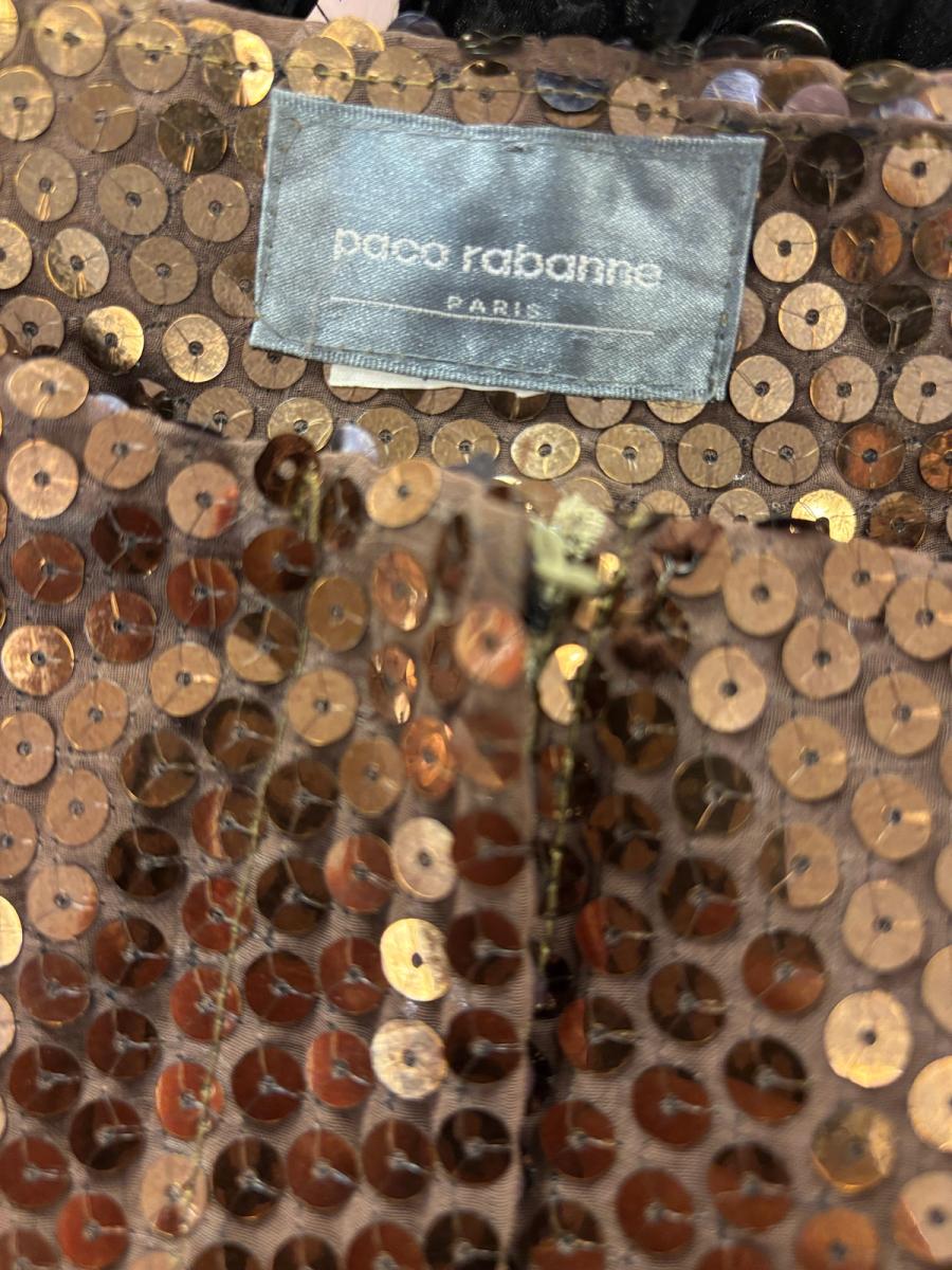Paco Rabanne Brown Sequin Pants product image