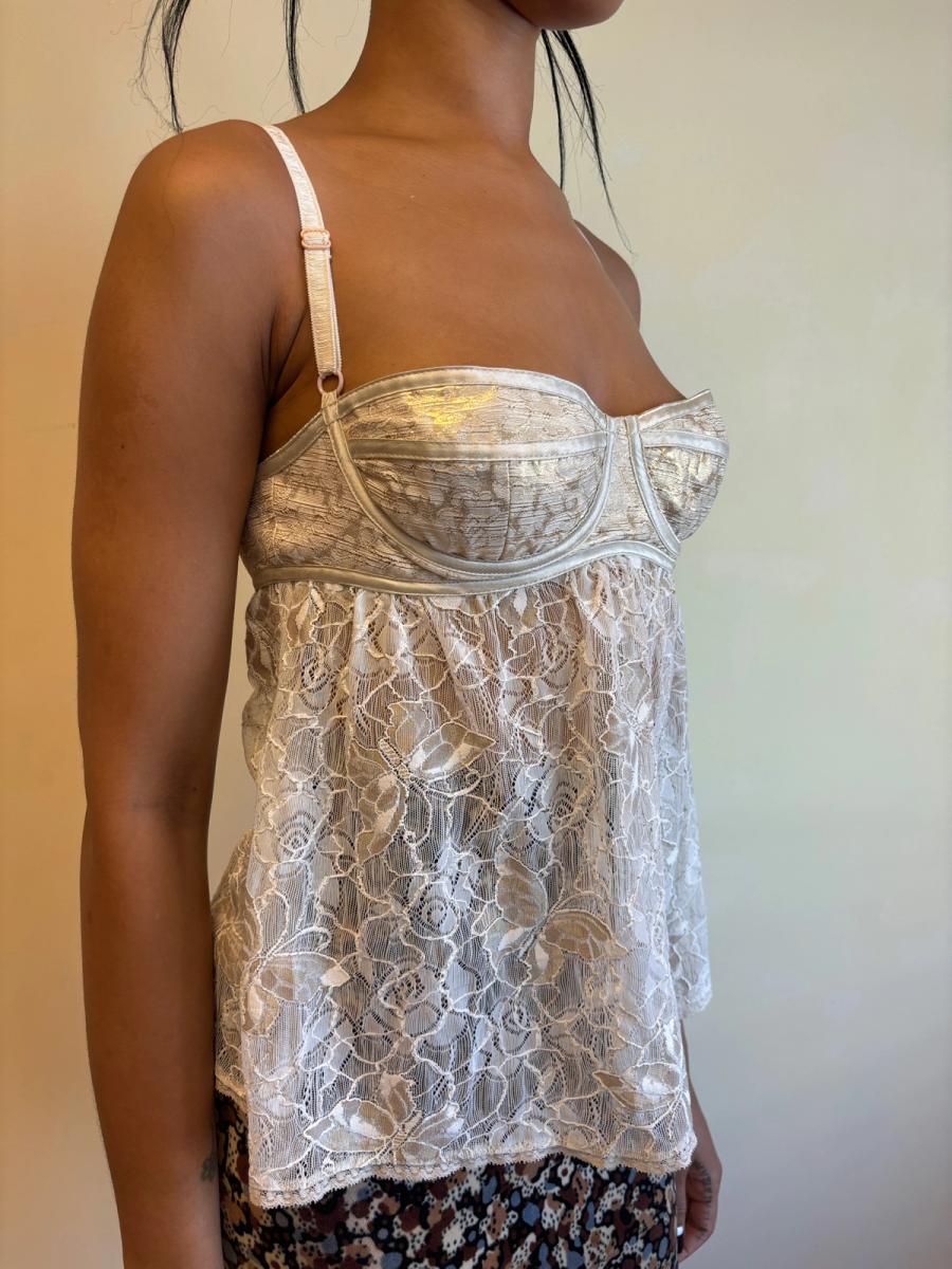 D&G Exposed Bra Babydoll Top product image