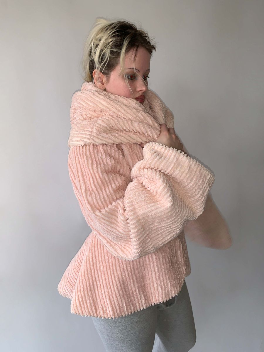 Norma Kamali Toweling Hooded Jacket product image