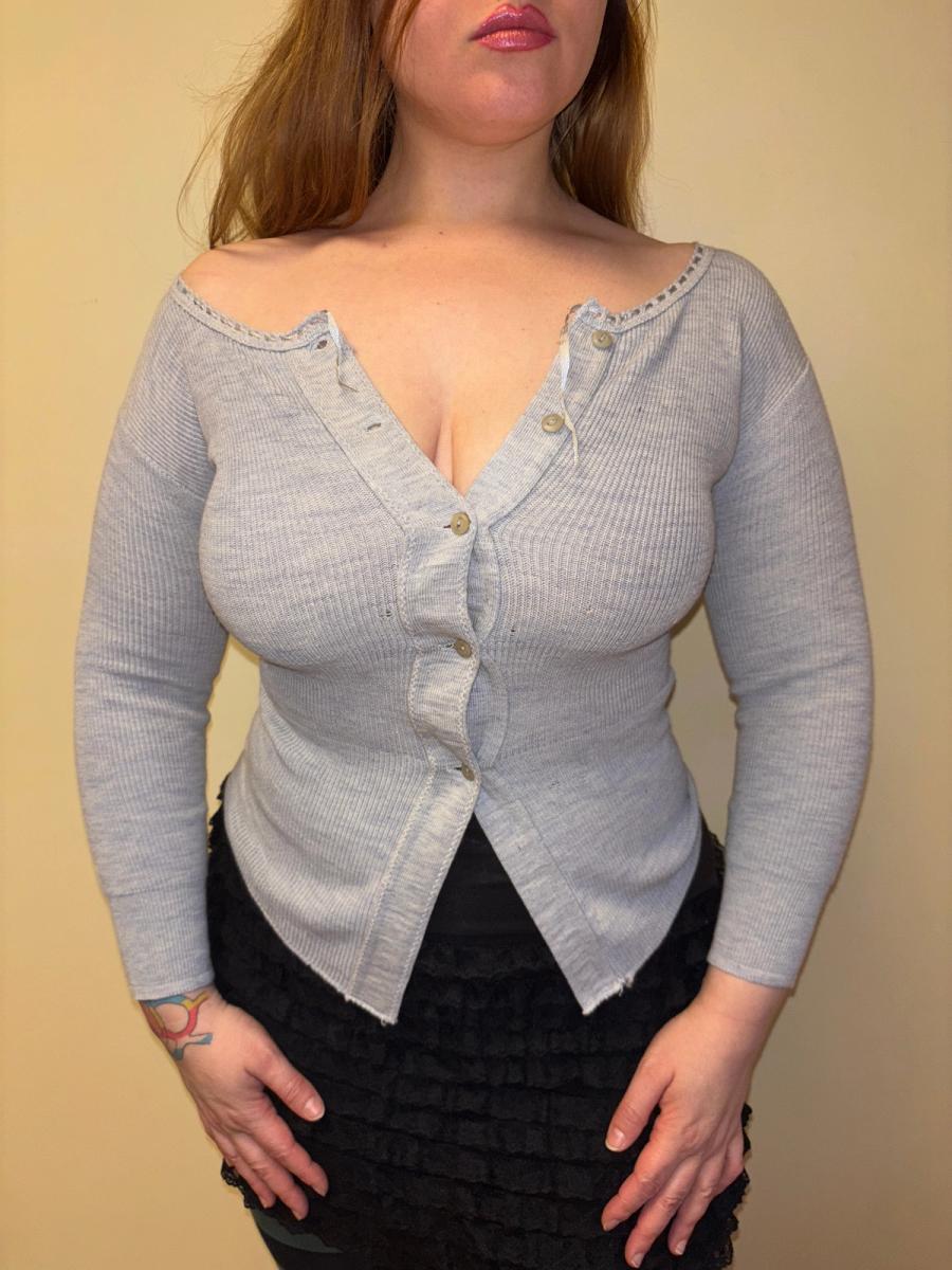 30s or 40s Baby Blue Cardigan product image