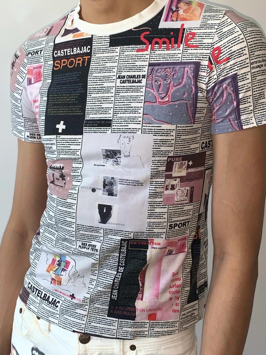 Castelbajac Newsprint T-shirt product image