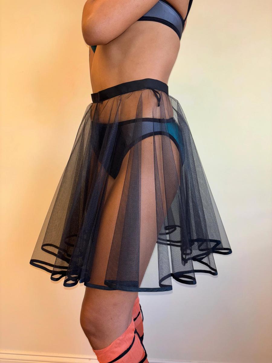 Vintage Chantal Thomass Black Crinoline product image