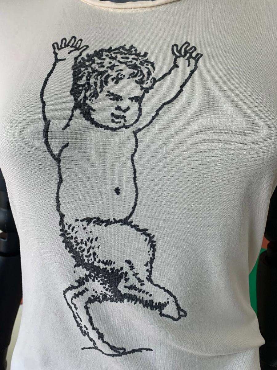 1980s Vivienne Westwood Silk Jersey Satyr Tee product image