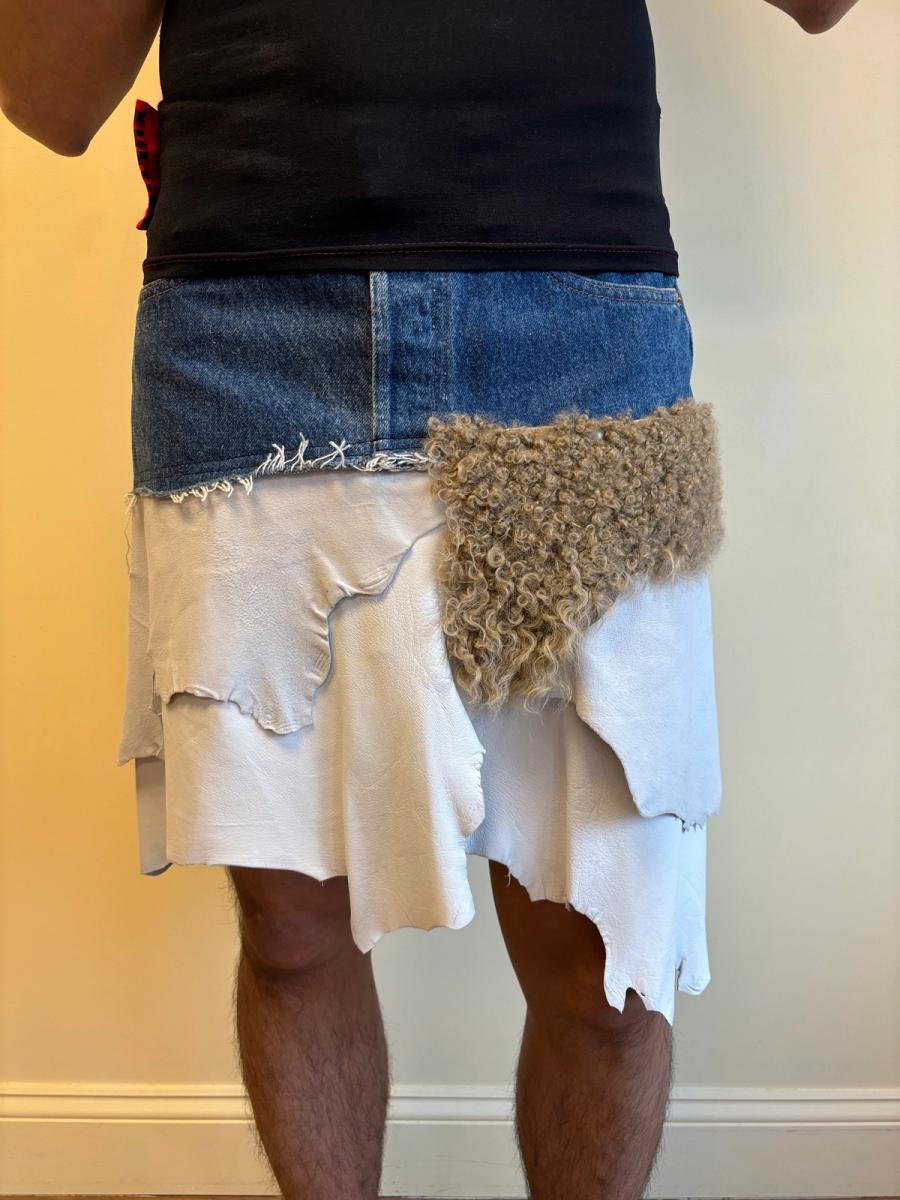 Tomoki Yurita Remake Pelt Skirt  product image