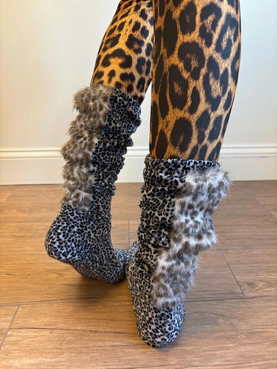 Bernhard Willhelm Faux Fur Socks product image