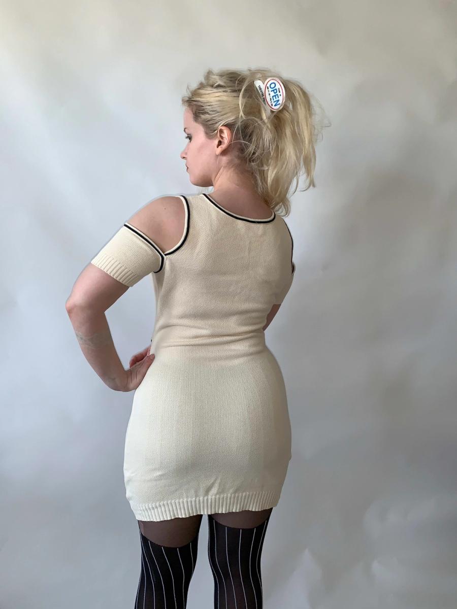 Vintage Vivienne Westwood Knit Cutout Dress product image