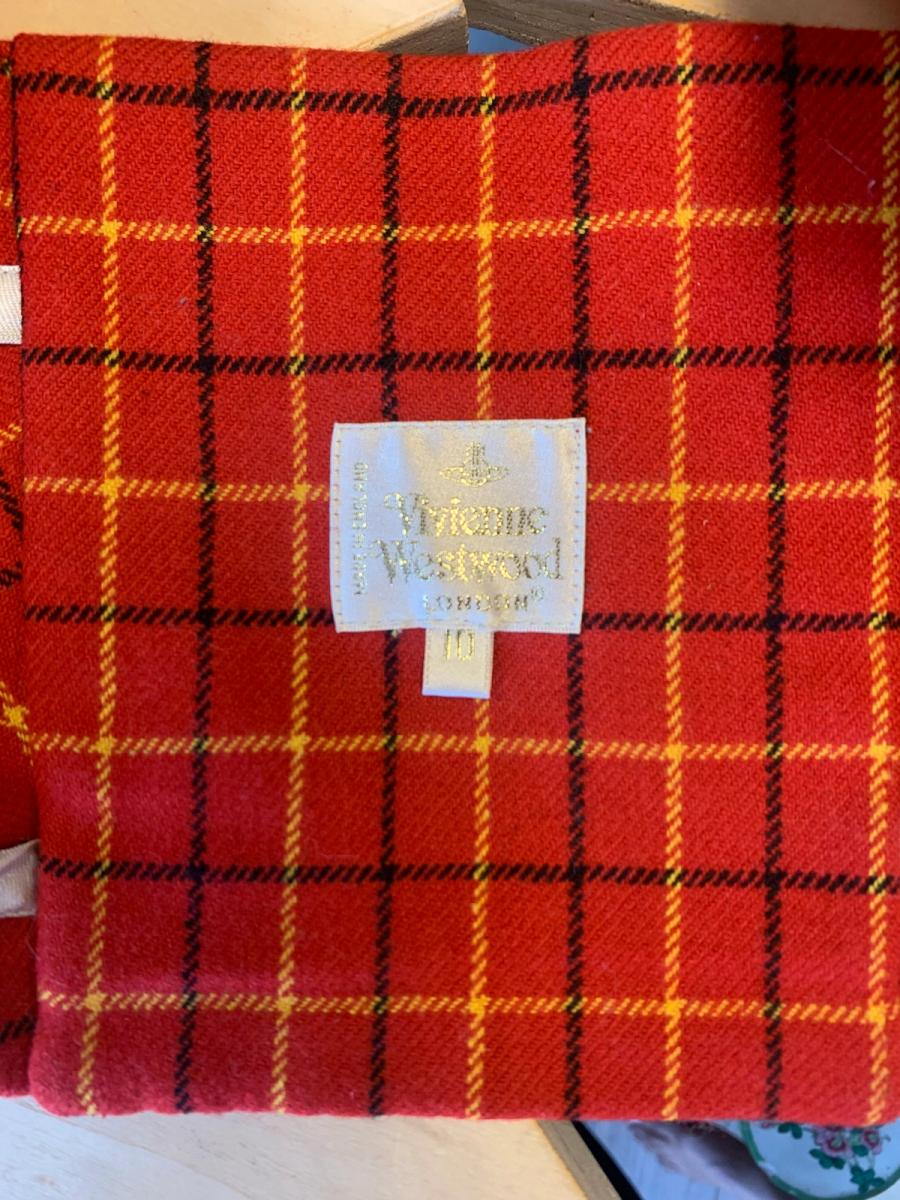 Vivienne Westwood 'Vive la Cocotte' AW 1995 Tartan Corset product image