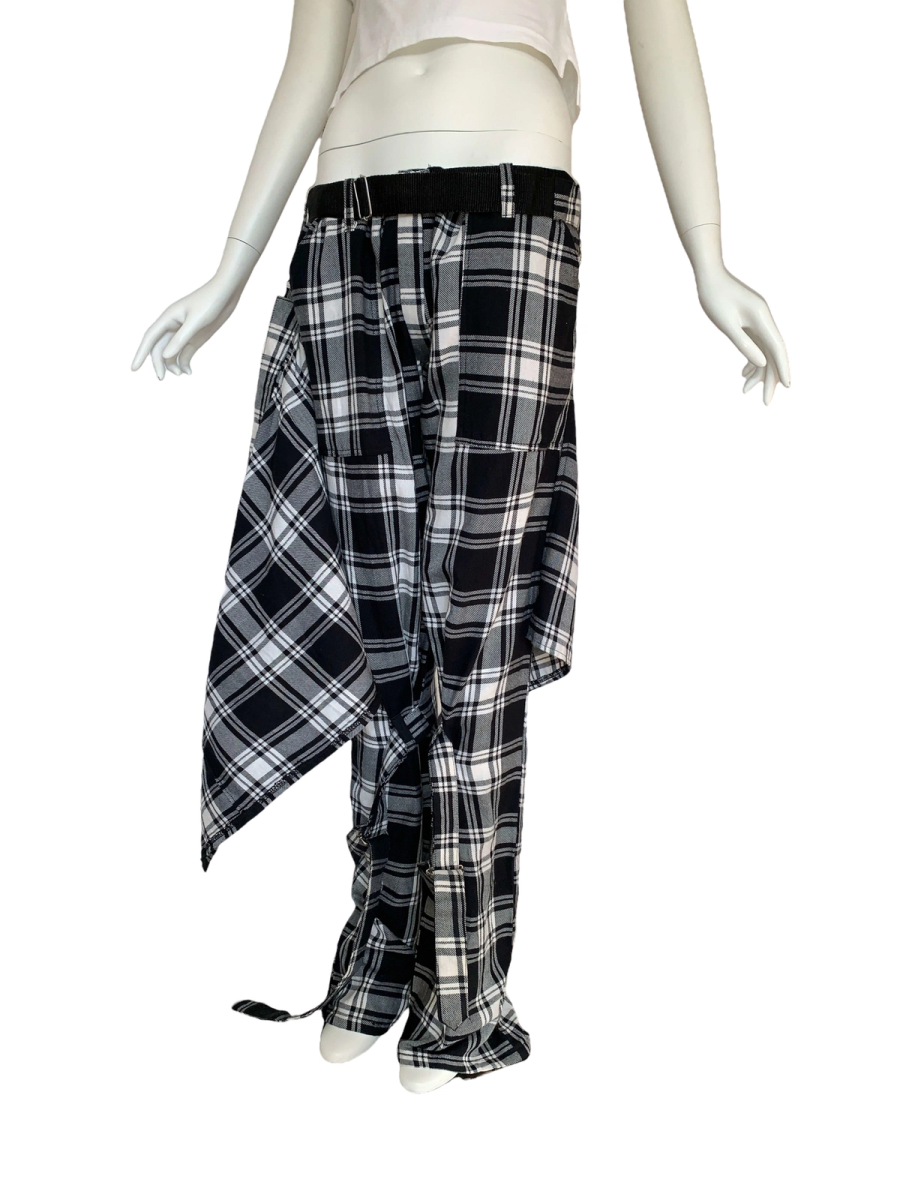 Black Pistol Plaid Seditionaries Pants product image