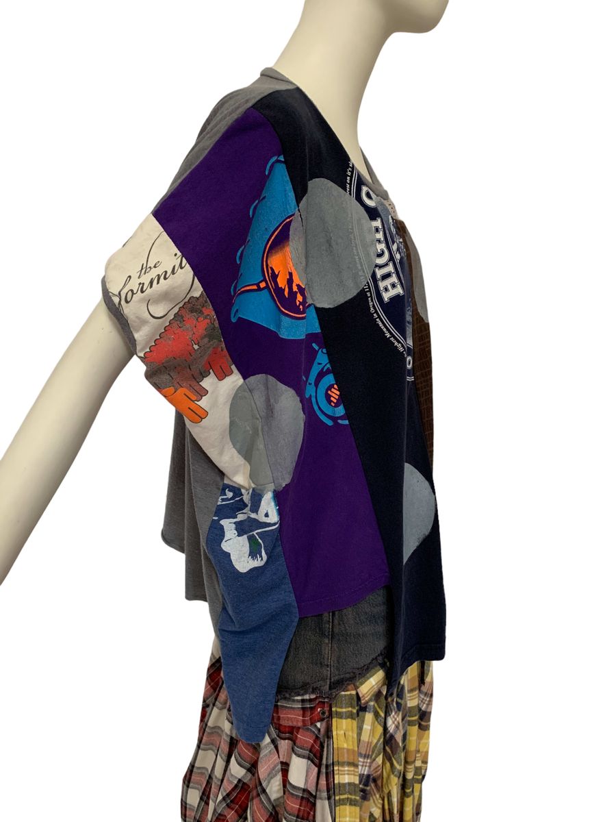 Tomoki Yurita Patchwork Circle Shirt product image