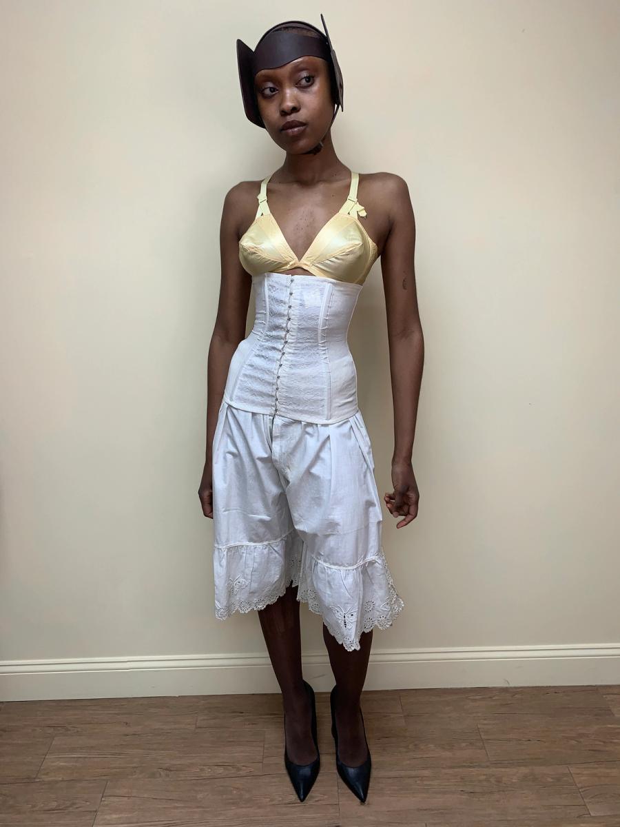 90s Dolce Gabbana Underbust Stretch Lace Corset product image