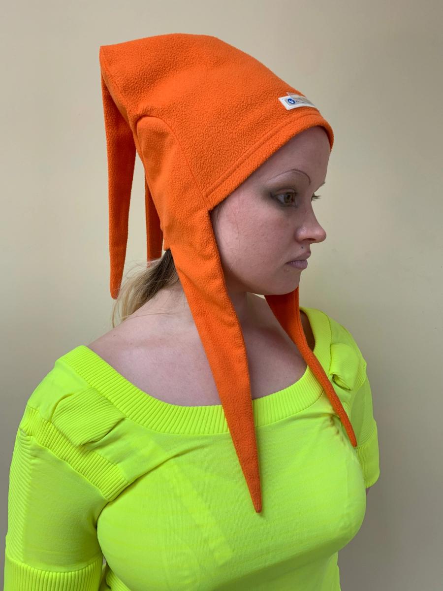 Fötus Orange Fleece Spike Hat product image