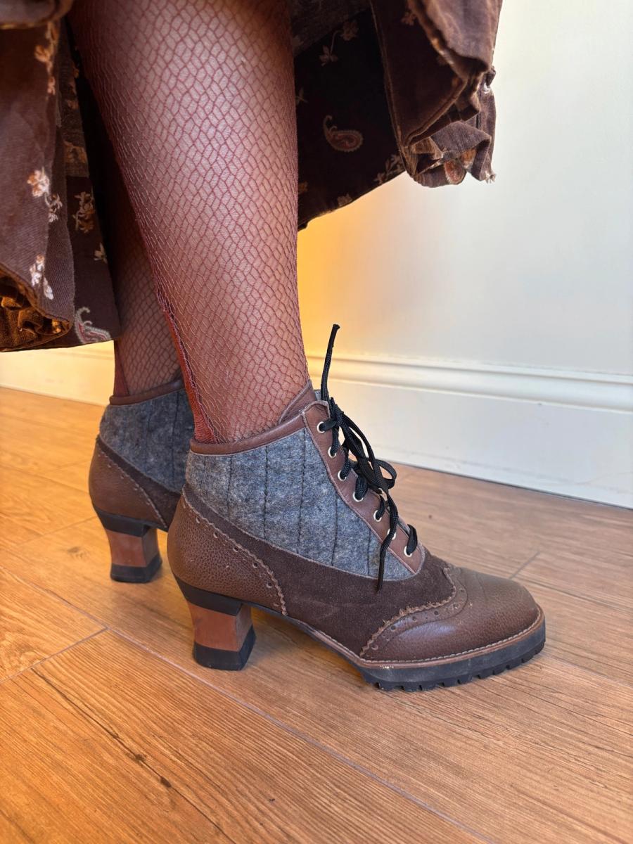 80s Junior Gaultier Leather Boots product image