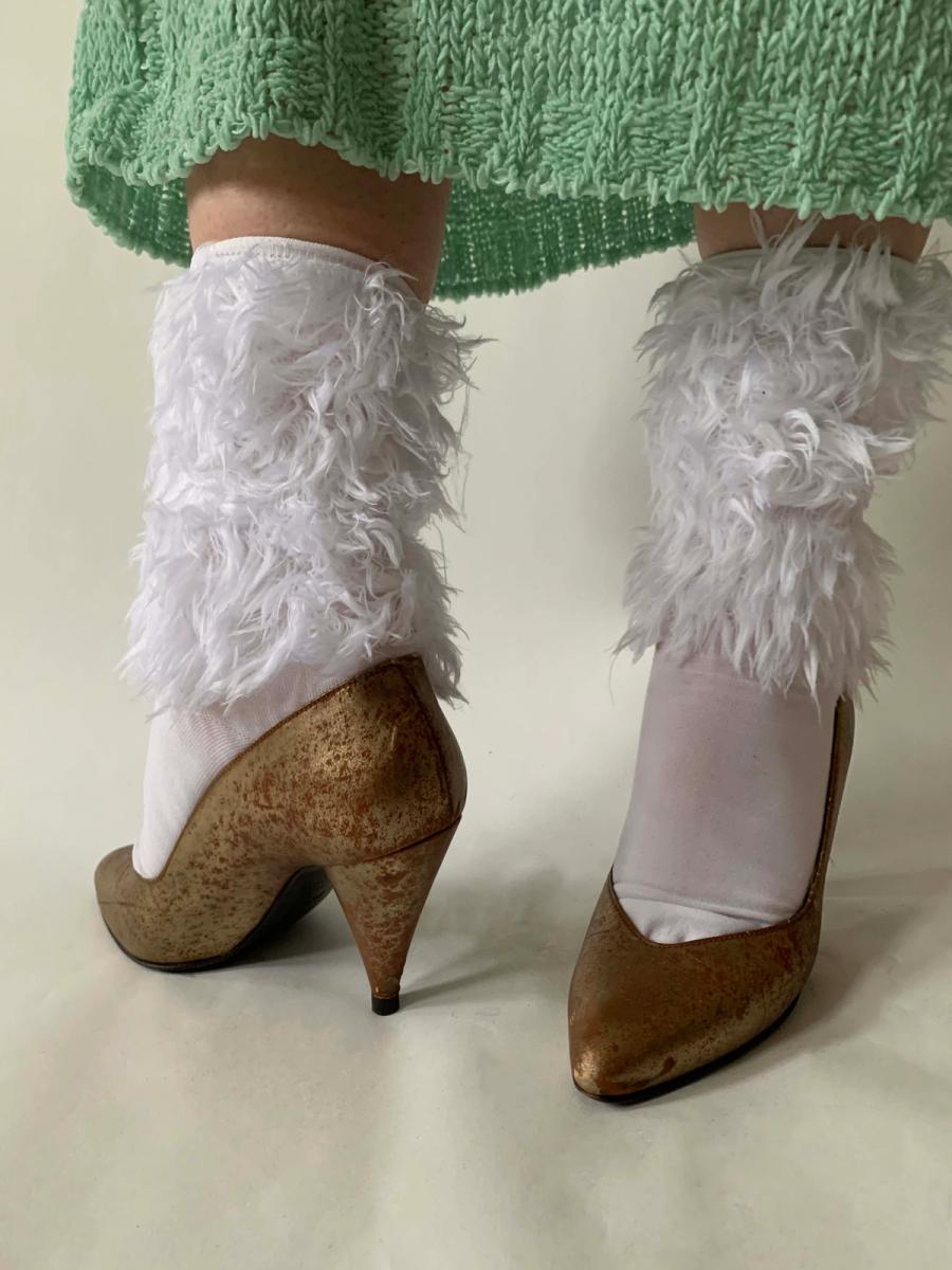 1980s Thierry Mugler Pumps with Metallic Patina product image