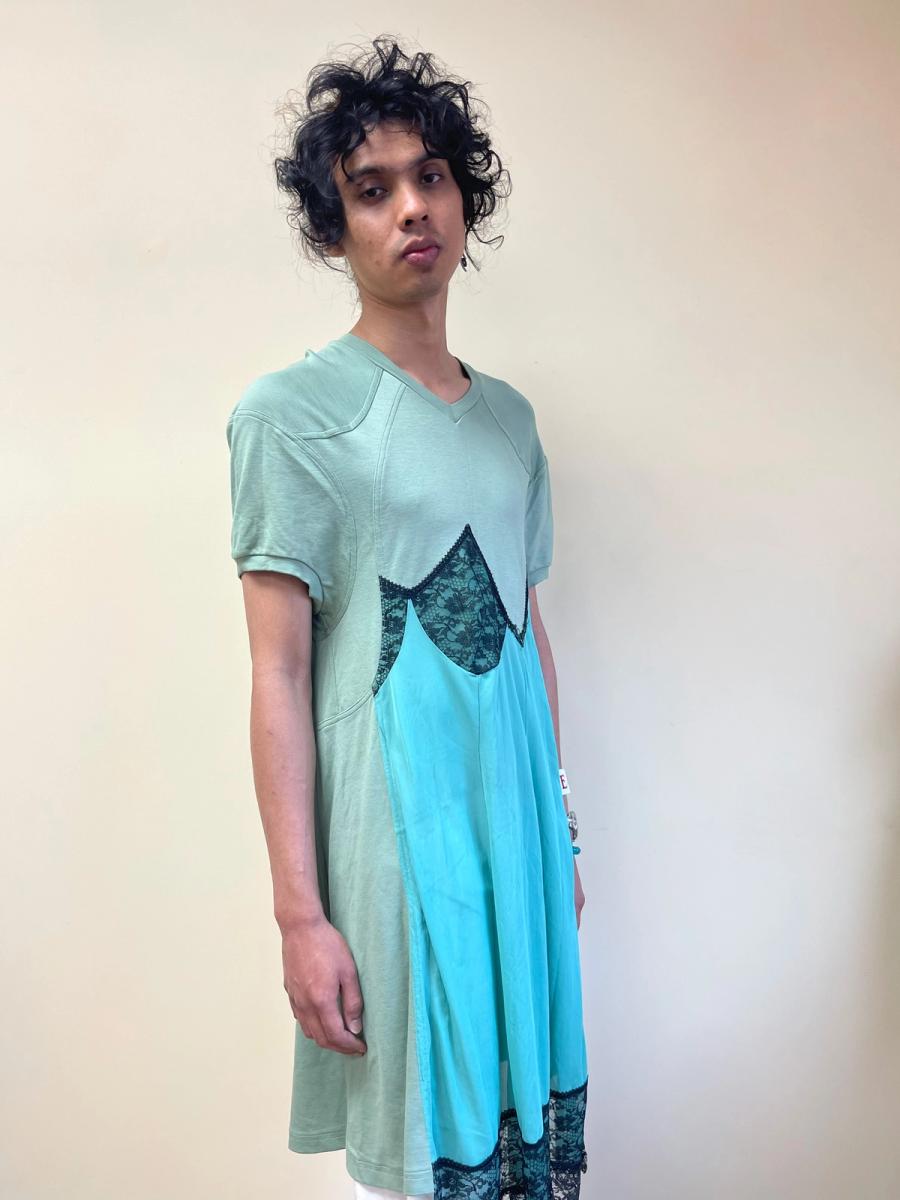 Yeah Right!! Patchwork Lingerie Dress product image