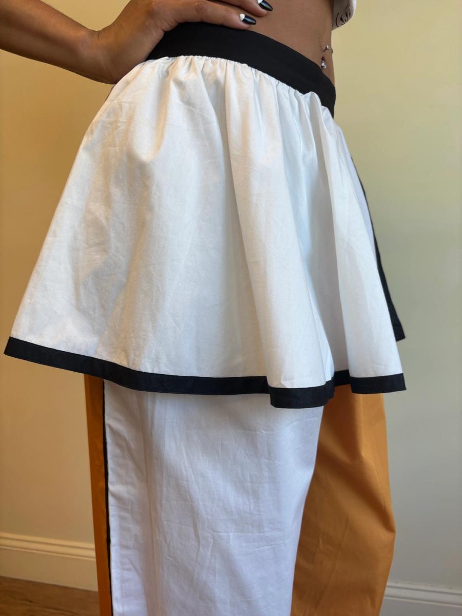 Spring/Summer 1992 Chantal Thomass Color Blocked Skirt Pants product image