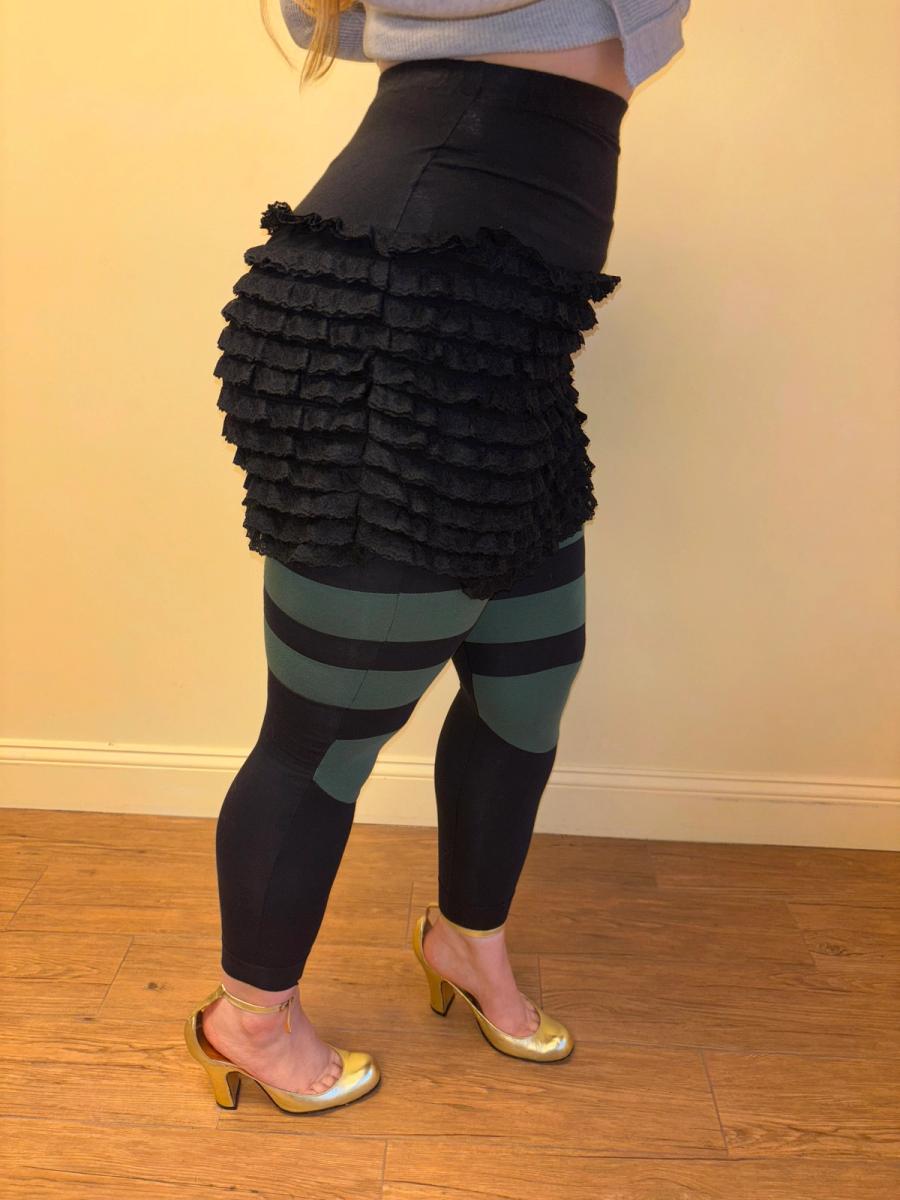 80s Chantal Thomass 'Suite' Ruffled Miniskirt product image