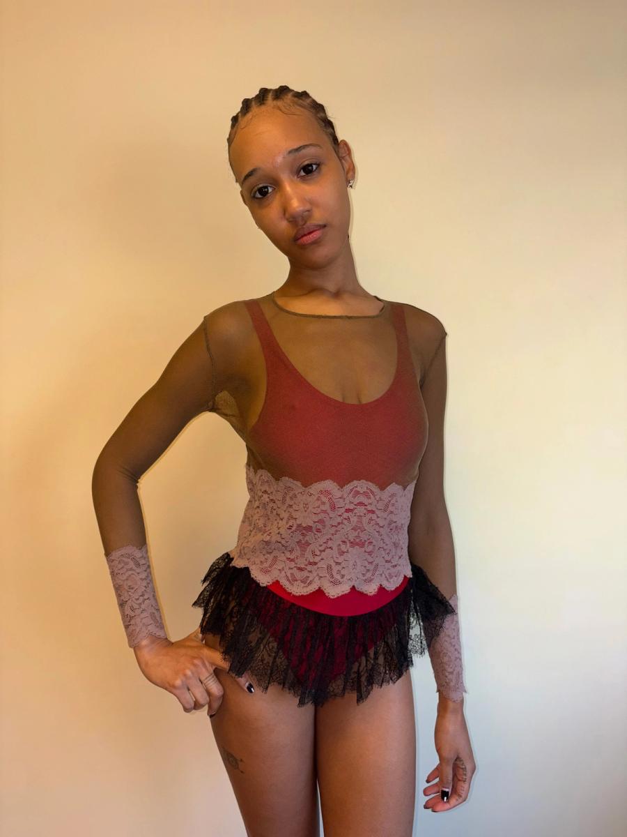 Vintage Jean-Paul Gaultier Mesh and Lace Top product image