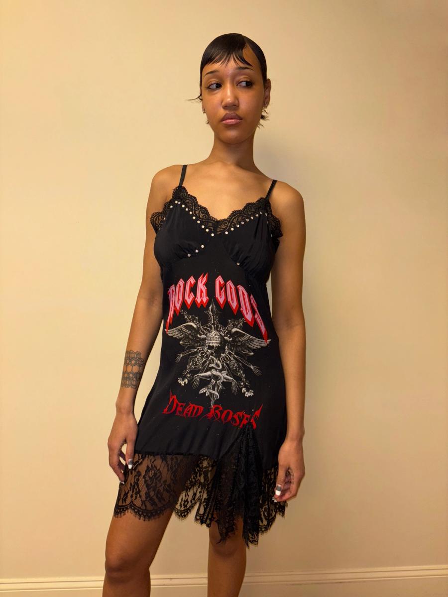 John Richmond Rock Gods Slip Dress product image