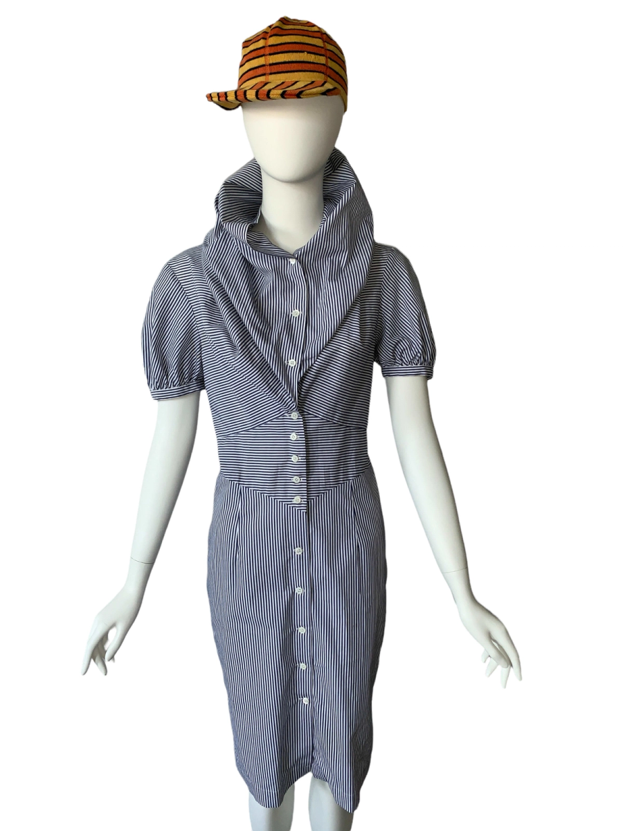 Vintage Vivienne Westwood Hooded Button Down Dress product image
