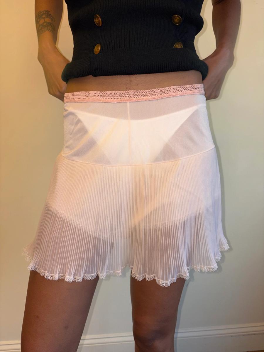 50s or 60s Nylon Knicker-Skirt Panties product image