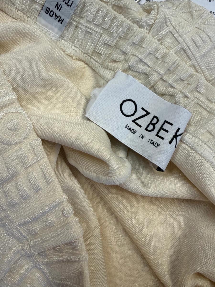 90s Ozbek Textured Print Leggings product image