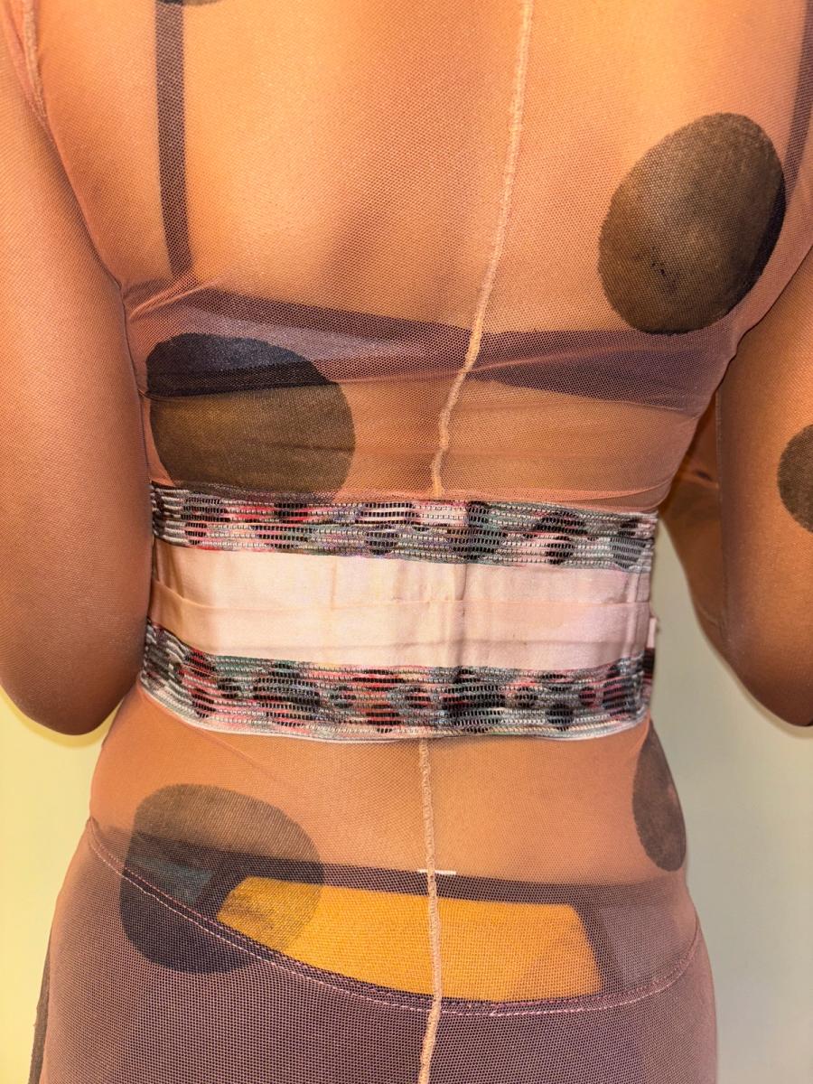 Antique Bubble Print Bow product image