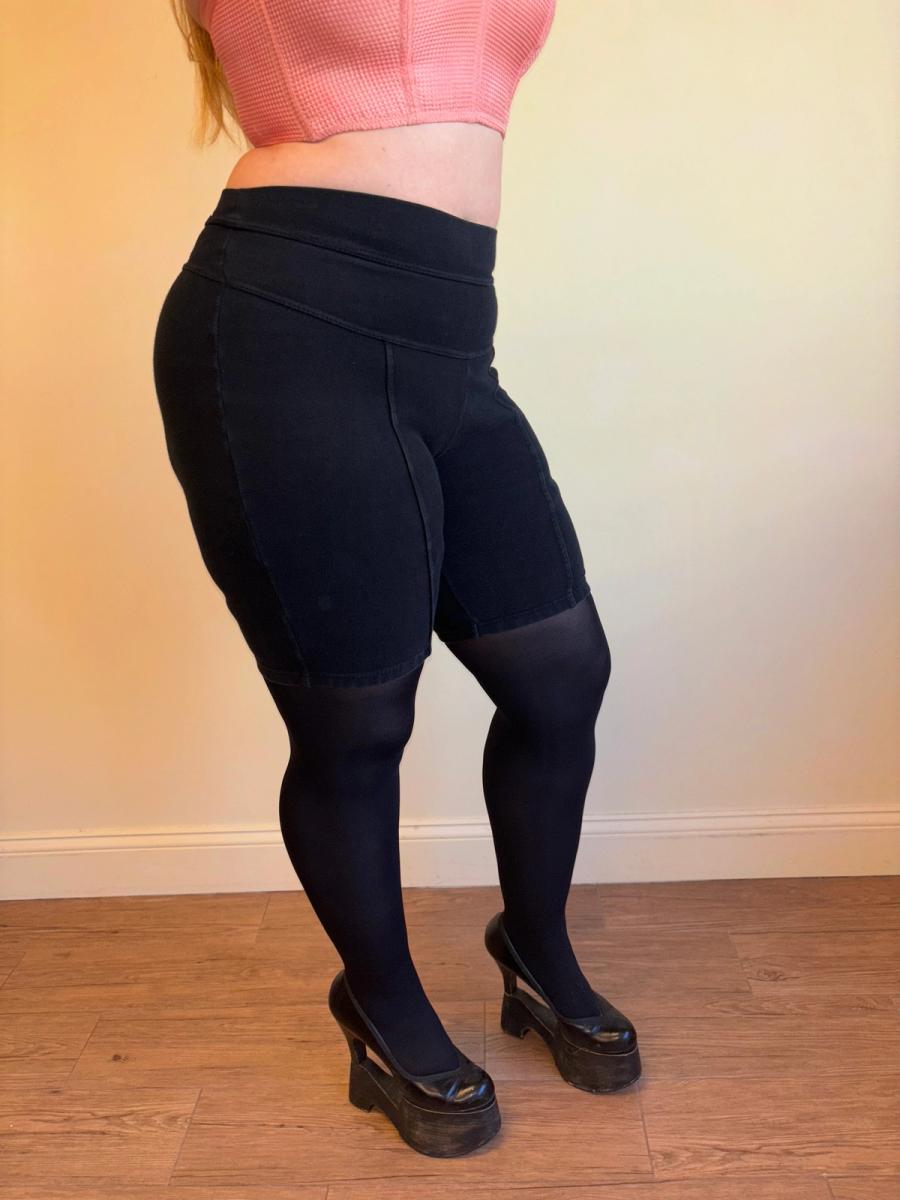 80s Claude Montana Bike Shorts product image