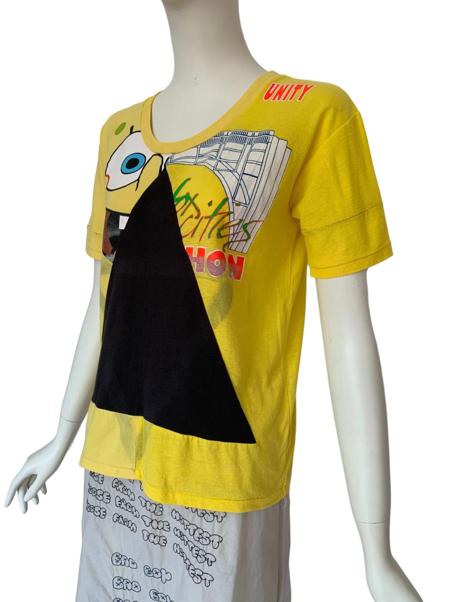 Yeah Right!! Spongebob Patchwork T-shirt product image