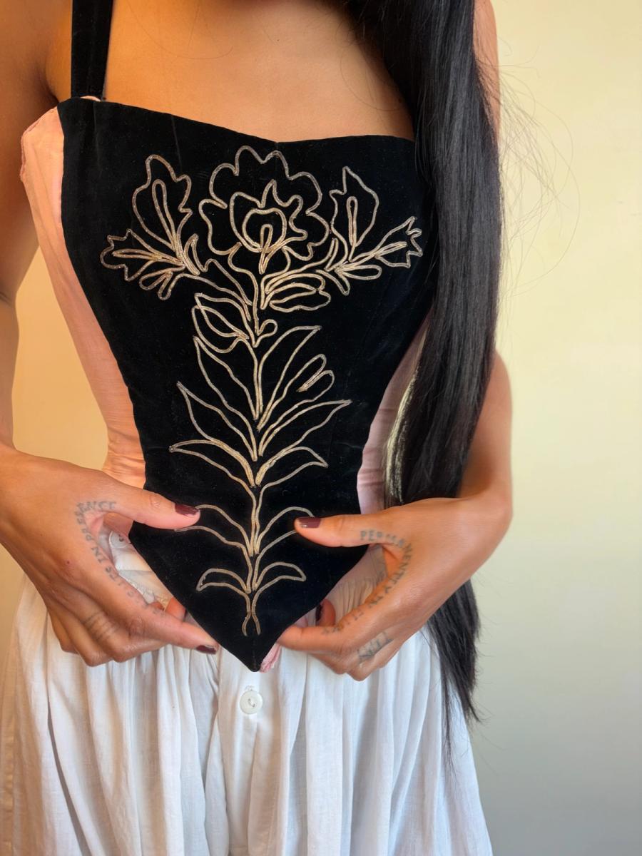 French Belle Époque Evening Bodice product image