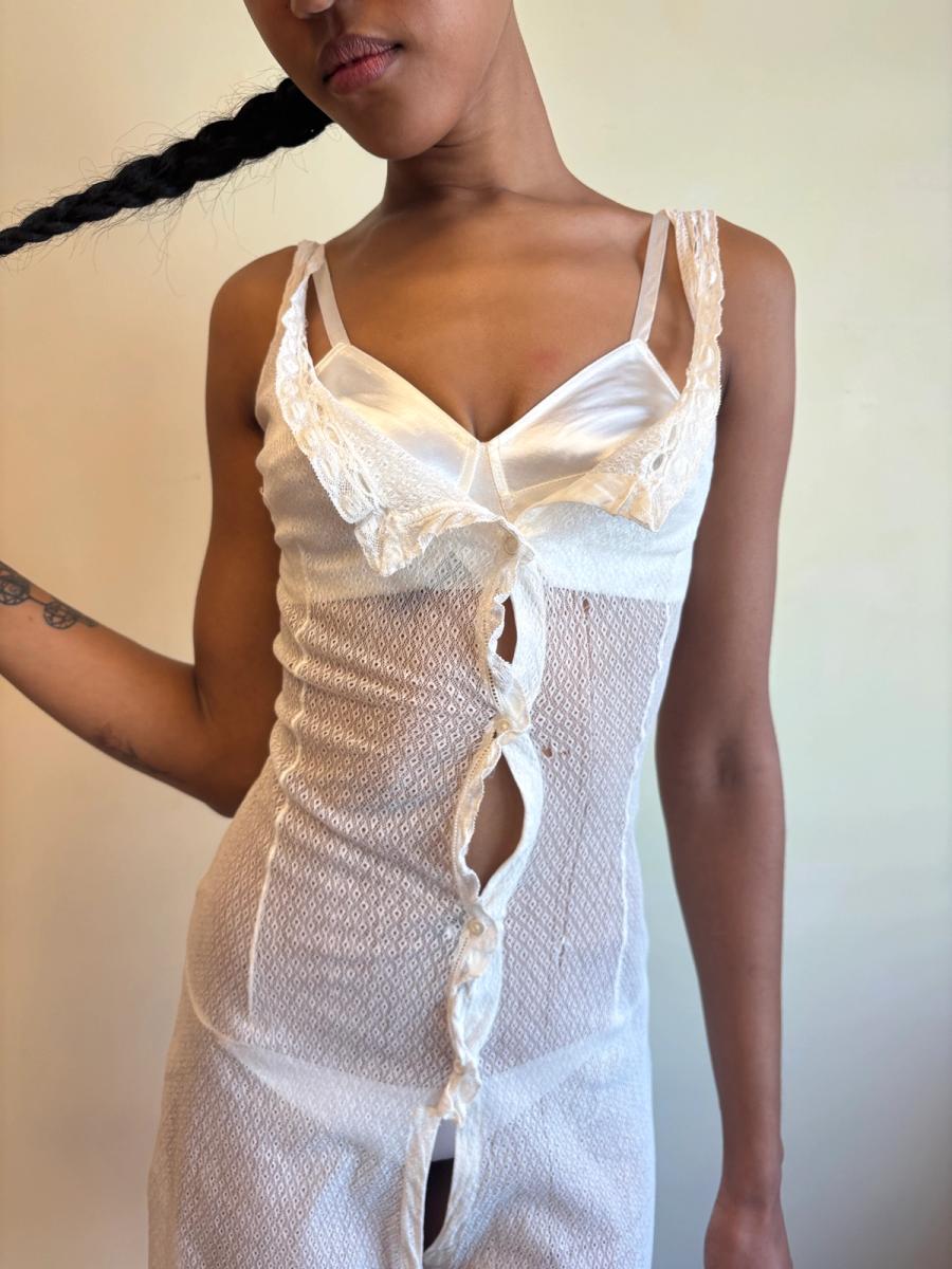 Edwardian Lace Mesh Combination Suit product image