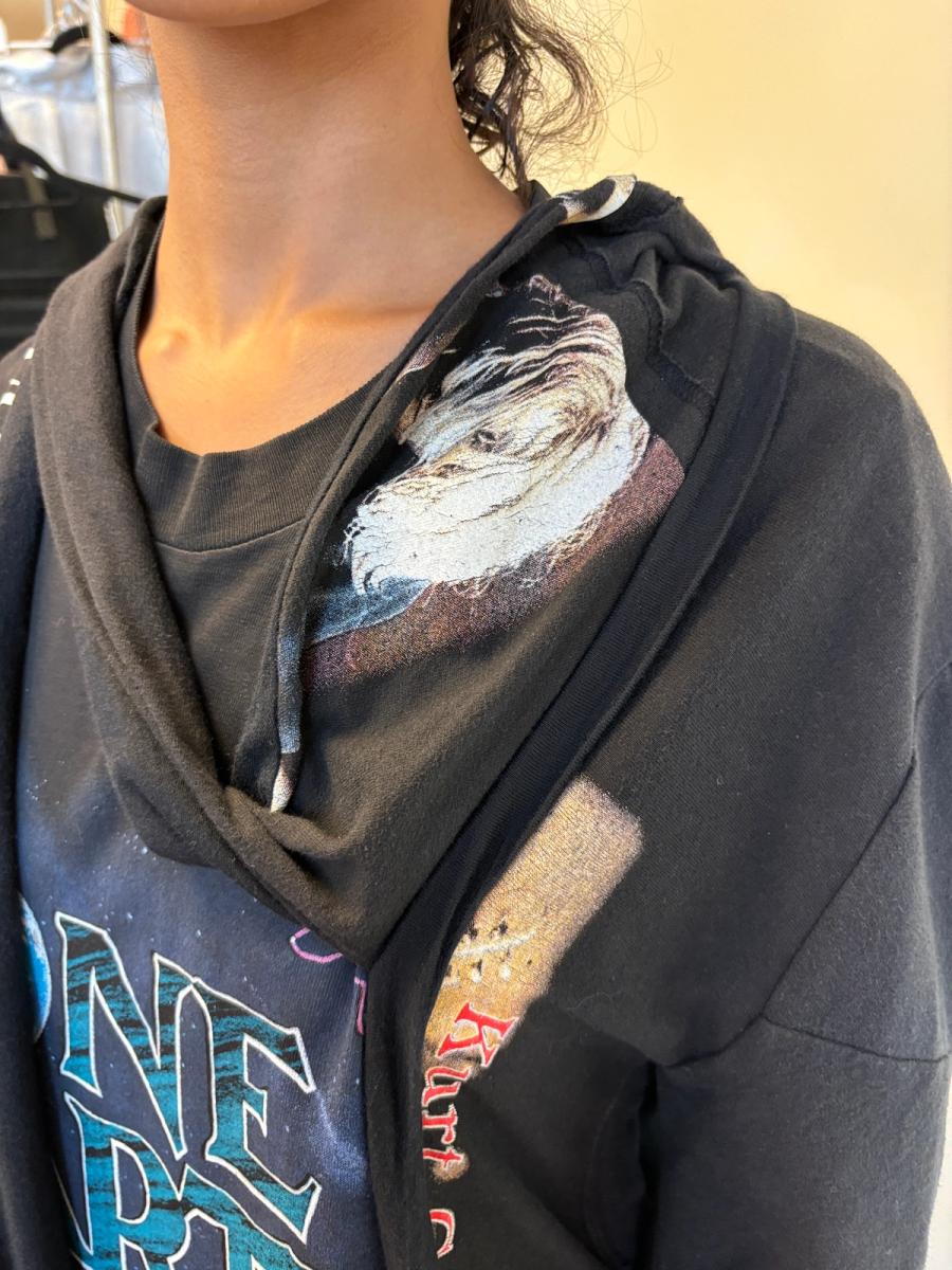 Vinti Andrews Kurt Cobain Patchwork Shrug product image