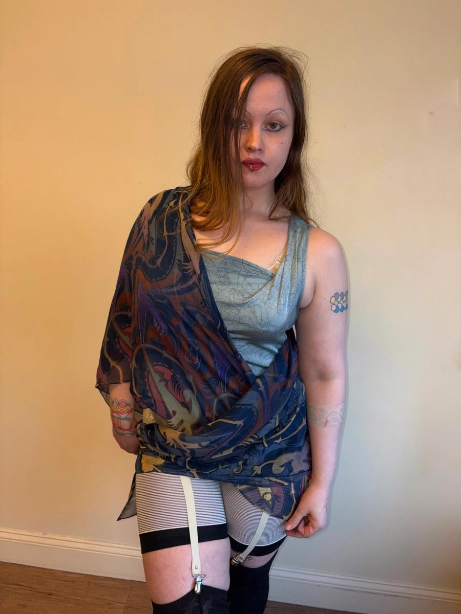 1993 Vivienne Westwood 'Grand Hotel' Oversized Shawl product image