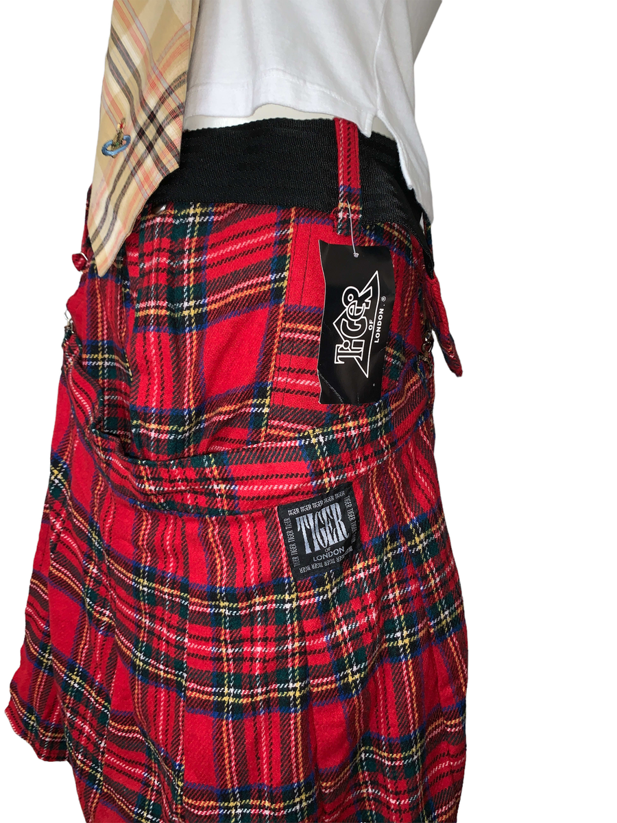 80s Tiger London Plaid Seditionaries Pants product image