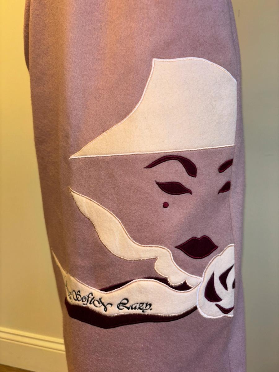 Obscure Desire of Bourgeoisie Felt Portrait Skirt product image