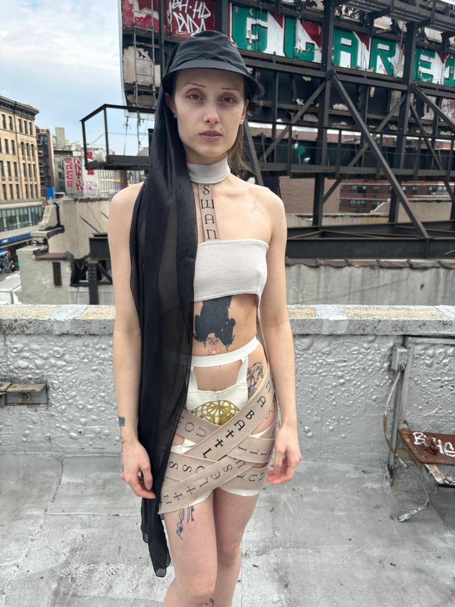 Ponytail Wrap Cap product image