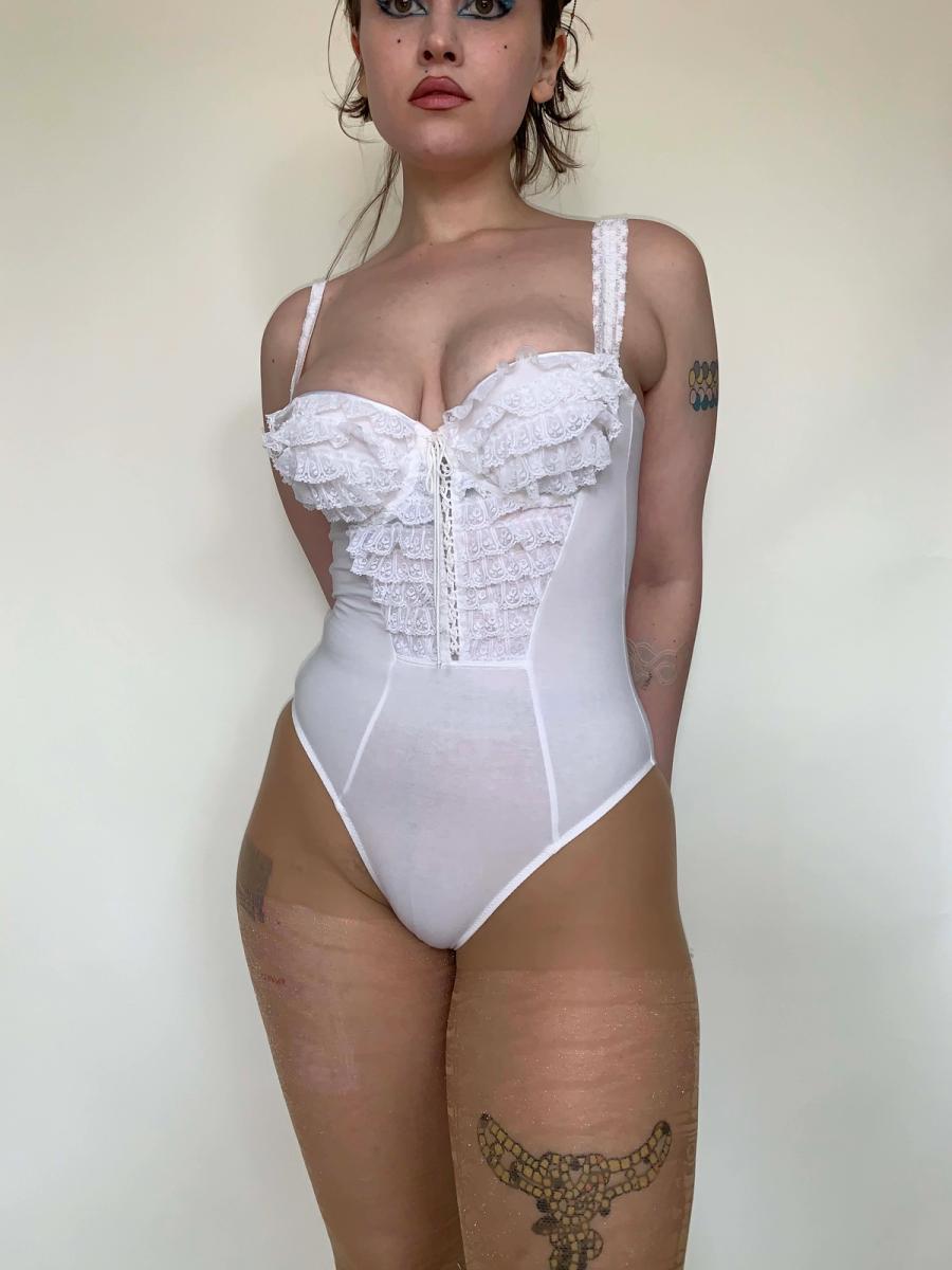 Chantal Thomass Deadstock Lace Bodysuit