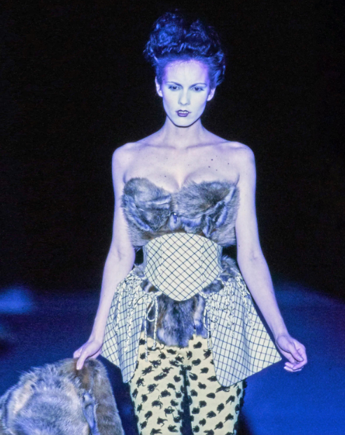 1996 Vivienne Westwood 'Vive la Cocotte' Tartan Waist Corset product image