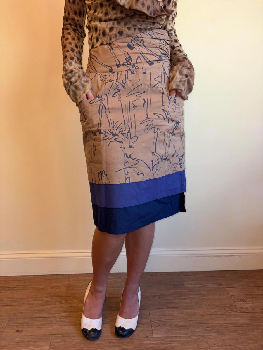 Anne-Marie Beretta Giraffe Skirt  product image