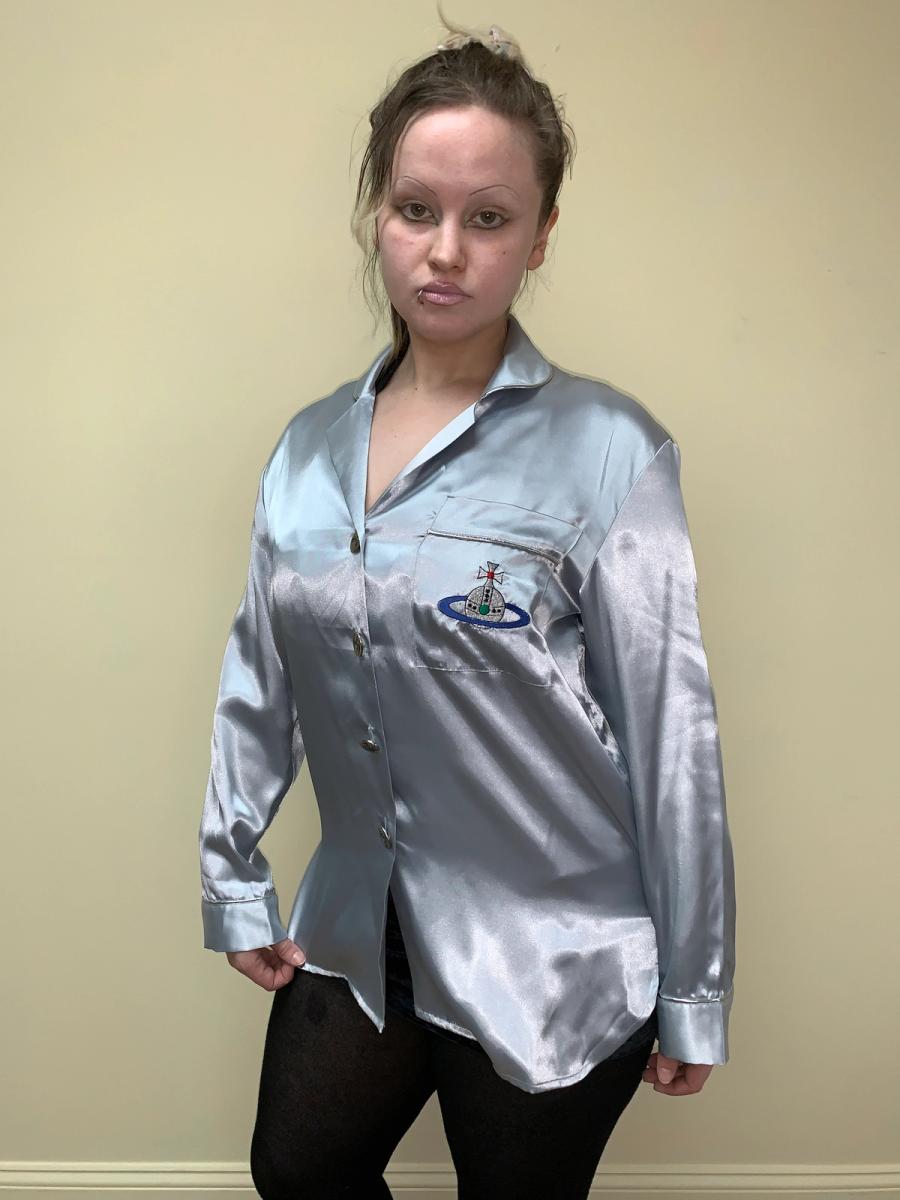 Vivienne Westwood 1993 'Grand Hotel' Pajama Top Deadstock product image
