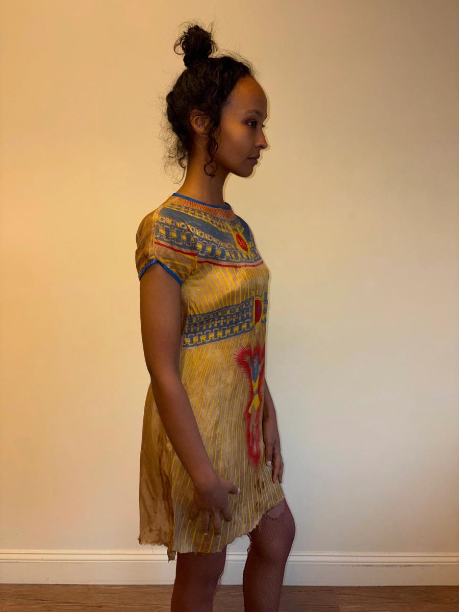 1970s Isis Egyptian Costume Dress  product image