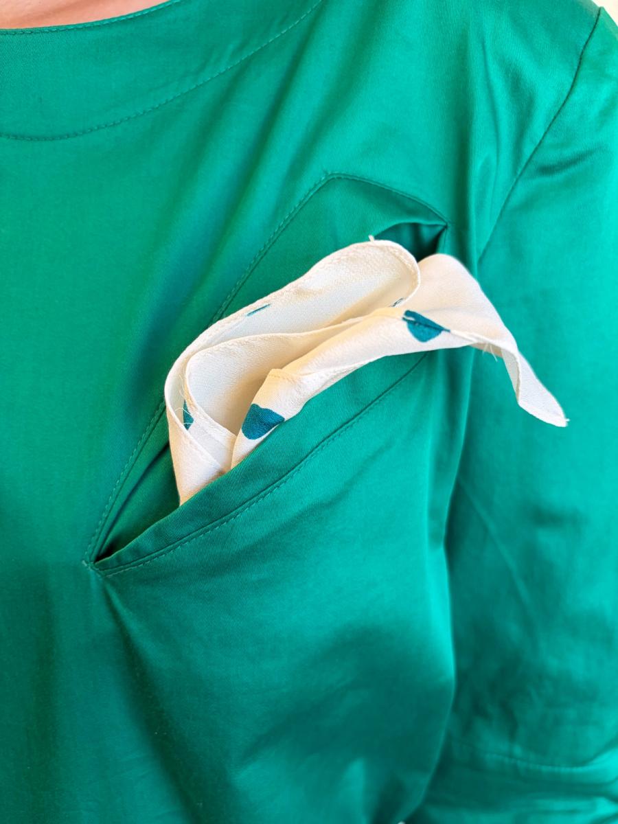 1980s Thierry Mugler Emerald Asymmetrical Dress  product image