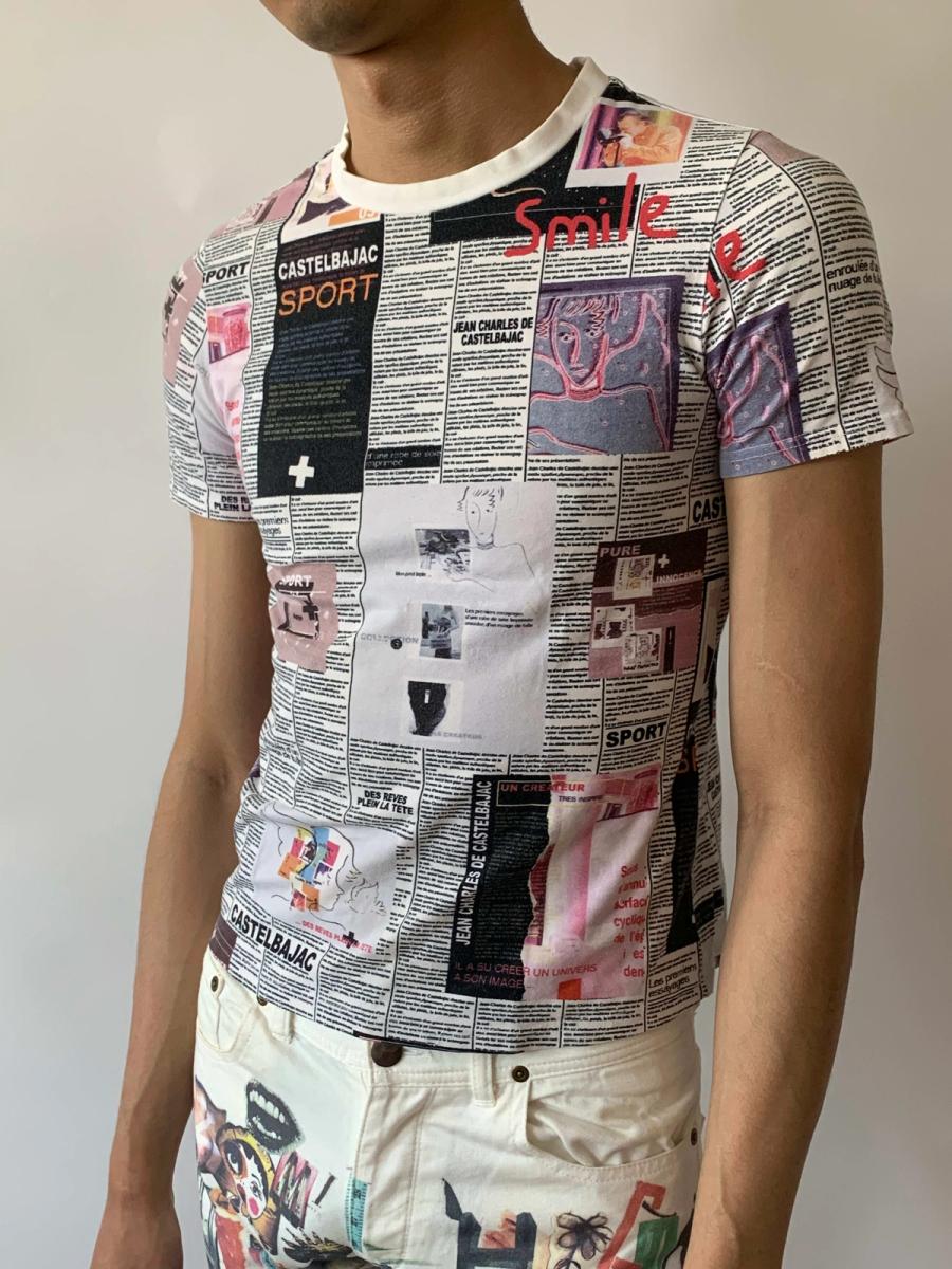 Castelbajac Newsprint T-shirt product image