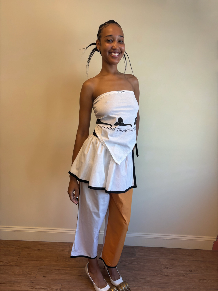 Spring/Summer 1992 Chantal Thomass Color Blocked Skirt Pants product image