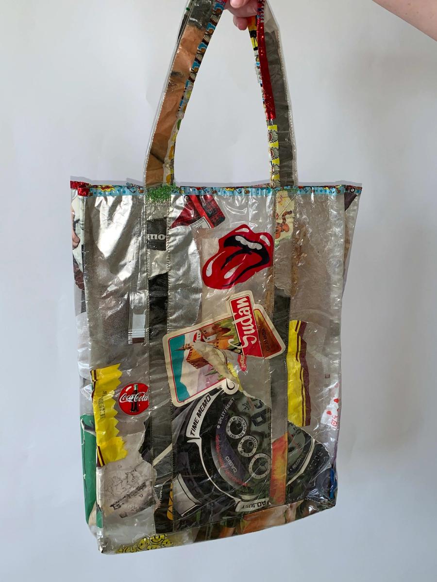 Nozomi Ishiguro Collage "Paper" Bag product image